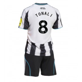 Newcastle United Sandro Tonali #8 Hjemme skjorte til barn 2025-26 Kortermet (+ korte bukser)